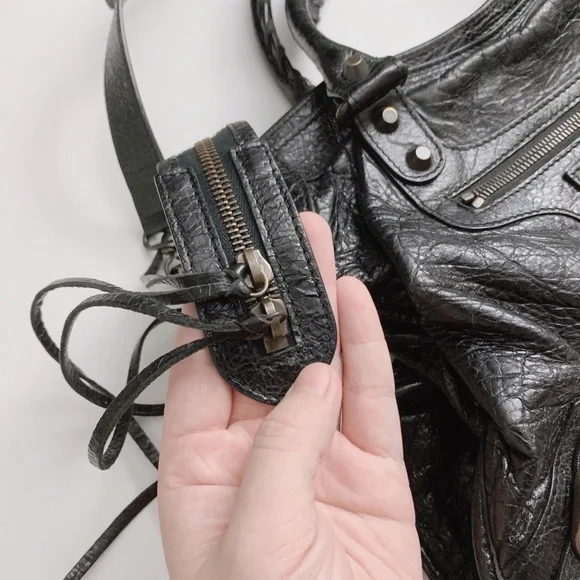 💯NEW & Authentic Balenciaga Neo Cagole City Lambskin Leather Tote Bag‼️ - Picture 6 of 14